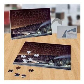 P030 Yıldızlı Kızıl Gökyüzü 99 Parça Puzzle Yapboz