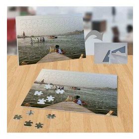 P037 Sandalı Çeken Çocuk 99 Parça Puzzle Yapboz