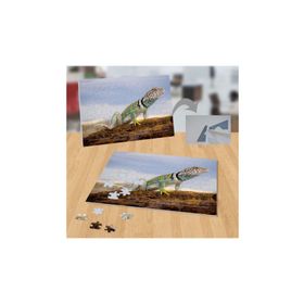 P038 Renkli Kertenkele 99 Parça Puzzle Yapboz