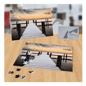 P042 Deniz Üstü Tahta İskele 99 Parça Puzzle Yapboz