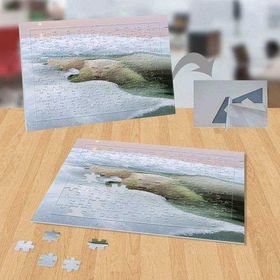 P048 Su Altında Kutup Ayısı 99 Parça Puzzle Yapboz