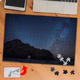 P050 Gökyüzü Gece Manzarası 240 Parça Puzzle Yapboz Tablo