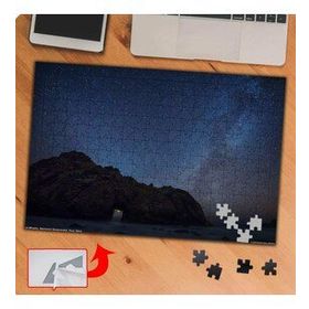 P050 Gökyüzü Gece Manzarası 240 Parça Puzzle Yapboz Tablo
