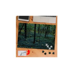 P052 Ormandaki Ağaç Manzarası 240 Parça Puzzle Yapboz Tablo