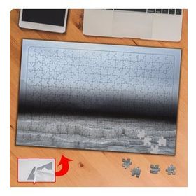 P055 Buzlu Sis Doğa Manzarası 240 Parça Puzzle Yapboz Tablo