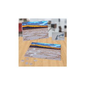 P056 Kurak Çölde Gün Batımı 99 Parça Puzzle Yapboz