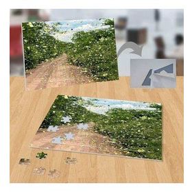 P057 Bağ Yolu Yeşil Çalılıklar 99 Parça Puzzle Yapboz