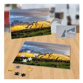 P058 Dağlara Yansıyan Güneş 99 Parça Puzzle Yapboz