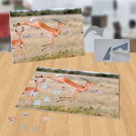 P062 Seke Seke Giden Ceylan 99 Parça Puzzle Yapboz