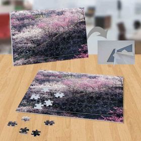 P068 Pemde Yapraklı Ağaçlar 99 Parça Puzzle Yapboz
