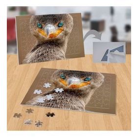 P069 Mavi Gözlü Kuş 99 Parça Puzzle Yapboz
