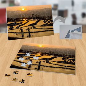 P070 Suları Temizleyen İnsanlar 99 Parça Puzzle Yapboz