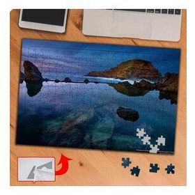 P071 Büyük Kayalıklar Manzara 240 Parça Puzzle Yapboz Tablo