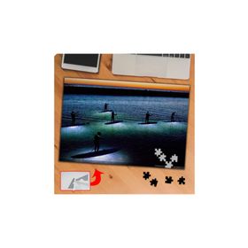 P073 Denizde Kürek Çeken İnsanlar 240 Parça Puzzle Yapboz Tablo