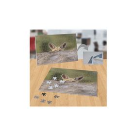 P077 Avını Gözleyen Tilki 99 Parça Puzzle Yapboz