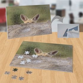 P077 Avını Gözleyen Tilki 99 Parça Puzzle Yapboz