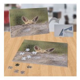 P077 Avını Gözleyen Tilki 99 Parça Puzzle Yapboz