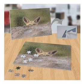 P077 Avını Gözleyen Tilki 99 Parça Puzzle Yapboz
