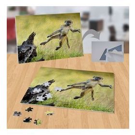 P078 Savrulan Maymun 99 Parça Puzzle Yapboz