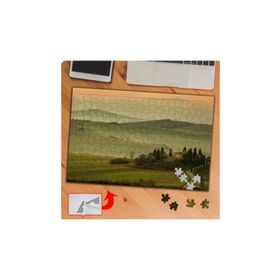 P080 Şehiden Uzak Sakin Yaşam 240 Parça Puzzle Yapboz Tablo