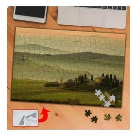 P080 Şehiden Uzak Sakin Yaşam 240 Parça Puzzle Yapboz Tablo