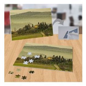 P080 Yeşil Ovalar Küçük Kasaba 99 Parça Puzzle Yapboz