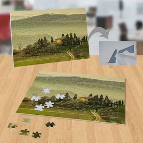 P080 Yeşil Ovalar Küçük Kasaba 99 Parça Puzzle Yapboz