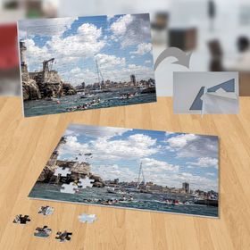 P084 Yazlık Alan Deniz 99 Parça Puzzle Yapboz