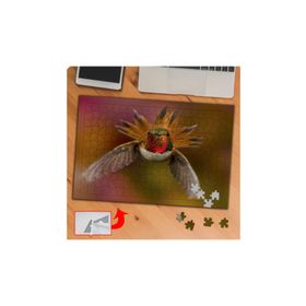 P085 Uçan Sevimli Minik Kuş 240 Parça Puzzle Yapboz Tablo