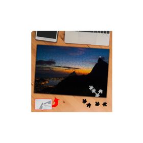 P088 Akşam Üstü Şehir Manzarası 240 Parça Puzzle Yapboz Tablo