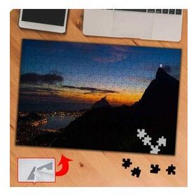 P088 Akşam Üstü Şehir Manzarası 240 Parça Puzzle Yapboz Tablo