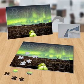 P092 Kuzey Işıklarında Kamp 99 Parça Puzzle Yapboz