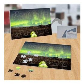 P092 Kuzey Işıklarında Kamp 99 Parça Puzzle Yapboz