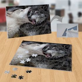 P093 Birbirlerini Yiyen Kurtlar 99 Parça Puzzle Yapboz