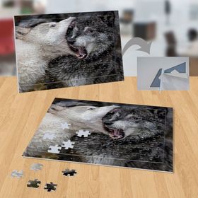 P093 Birbirlerini Yiyen Kurtlar 99 Parça Puzzle Yapboz