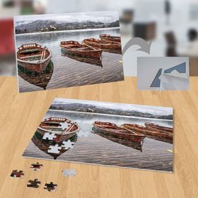 P099 Deniz Üstündeki Sandallar 99 Parça Puzzle Yapboz