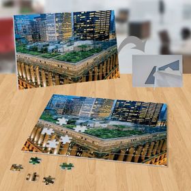 P102 Bina Çatısındaki Yaşam 99 Parça Puzzle Yapboz