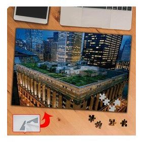 P102 Yüksek Binalar Yerleşik Yaşam 240 Parça Puzzle Yapboz Tablo