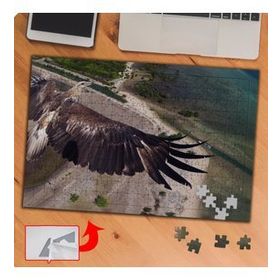 P105 Gökyüzünde Süzülen Şahin 240 Parça Puzzle Yapboz Tablo