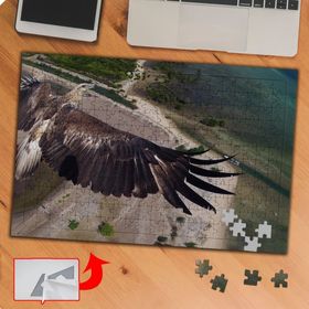 P105 Gökyüzünde Süzülen Şahin 240 Parça Puzzle Yapboz Tablo