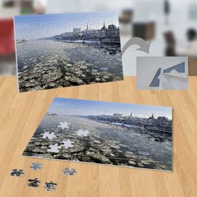 P108 Şehirdeki Nehir Deniz Anaları 99 Parça Puzzle Yapboz