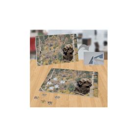 P111 Yavru Ayıcık Ağaç Doğa Hayvan 99 Parça Puzzle Yapboz