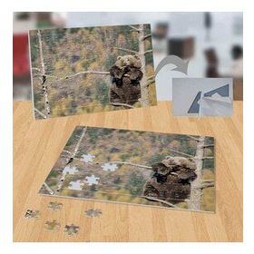 P111 Yavru Ayıcık Ağaç Doğa Hayvan 99 Parça Puzzle Yapboz