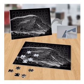 P113 Siyah Beyaz Dağ Doğa 99 Parça Puzzle Yapboz