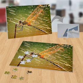 P117 Yusufçuk Hayvan Doğa 99 Parça Puzzle Yapboz