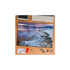 P122 Kış Mevsiminde Sahil Kenarı 240 Parça Puzzle Yapboz Tablo