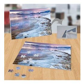 P122 Pembe Gökyüzü Deniz Doğa 99 Parça Puzzle Yapboz