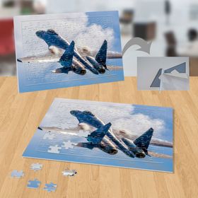 P126 Askeri Uçak Hava Uçuş 99 Parça Puzzle Yapboz