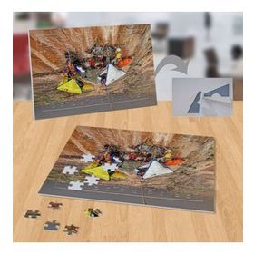 P127 Dağa Tırmanış Doğa Sporcular 99 Parça Puzzle Yapboz