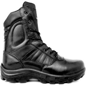Pabucchi Combat Tactical Hakiki Deri Askeri Siyah Outdoor Bot
